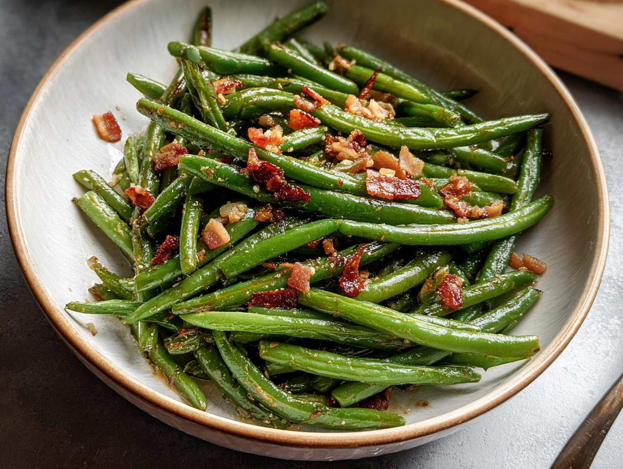 Thanksgiving Green Beans for Busy Weeknights (Meal-Prep Friendly) - Featured