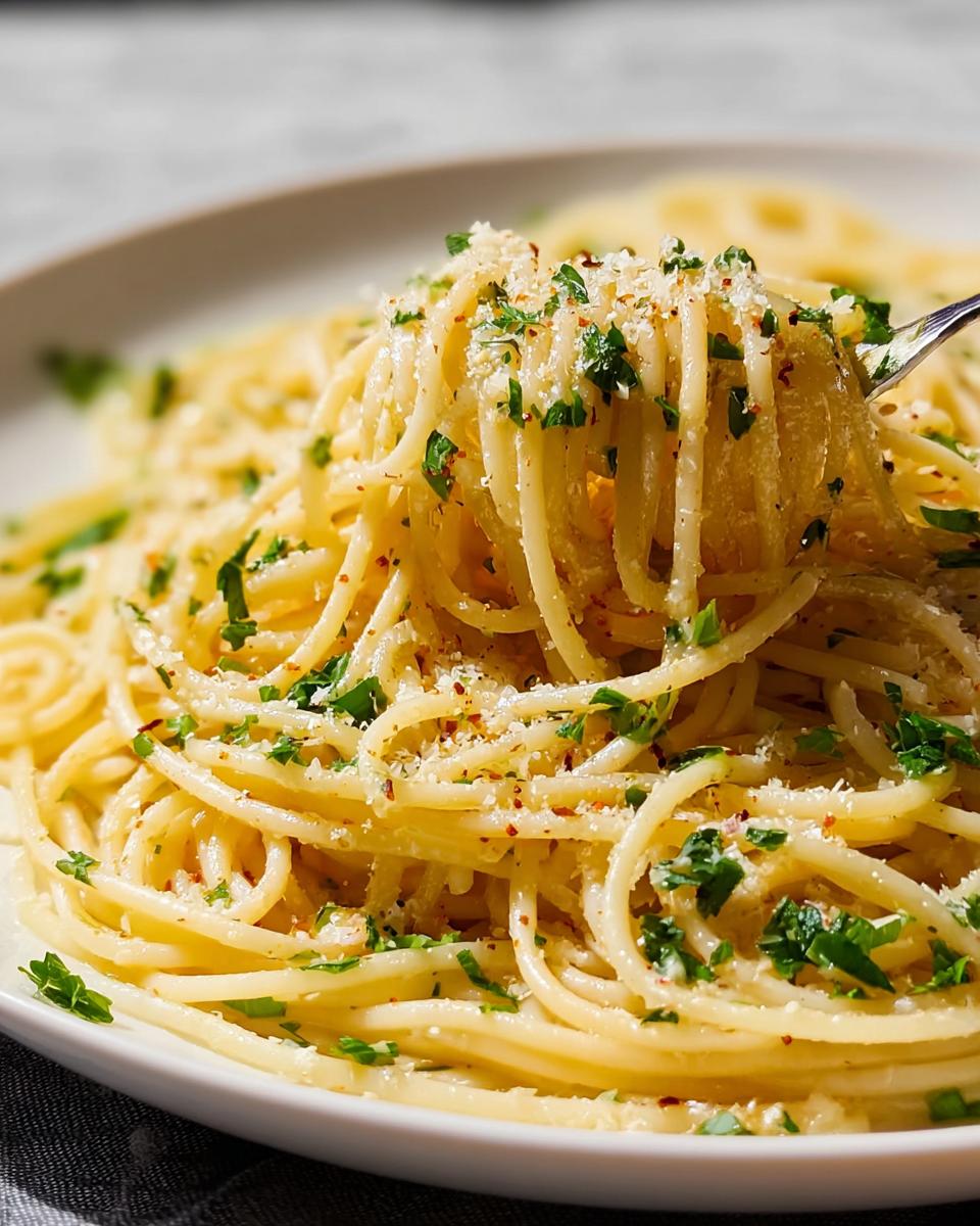 A close-up of a fork twirling spaghetti from a plate, showcasing a delicious pasta recipes recipe everyone asks for.