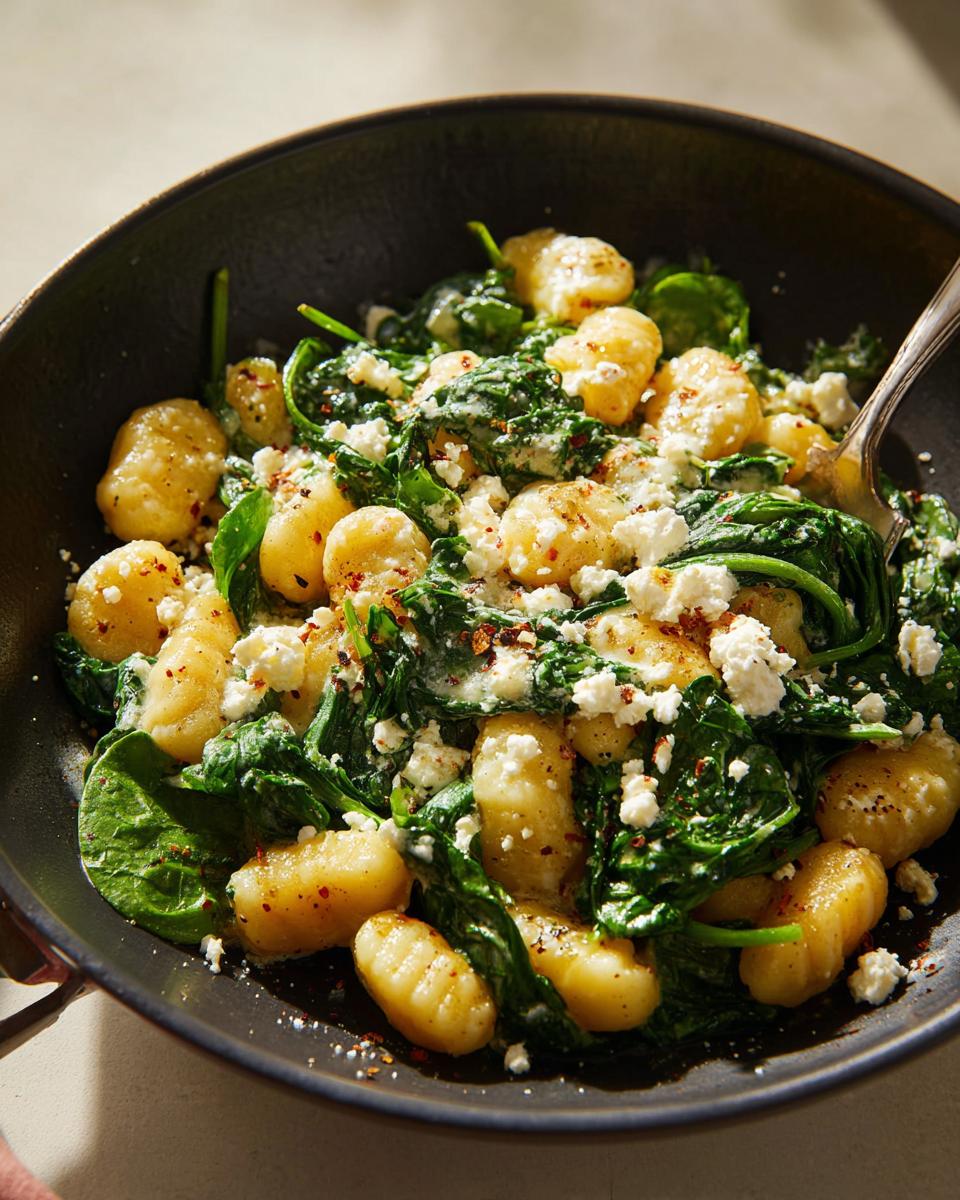 Creamy Gnocchi with Spinach and Feta Recipe - Other 4