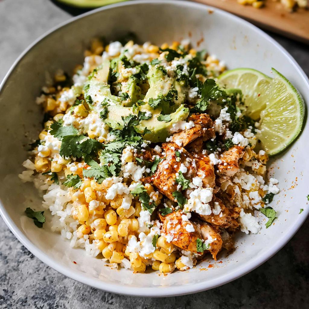 Easy Street Corn Chicken Bowl - Tasty