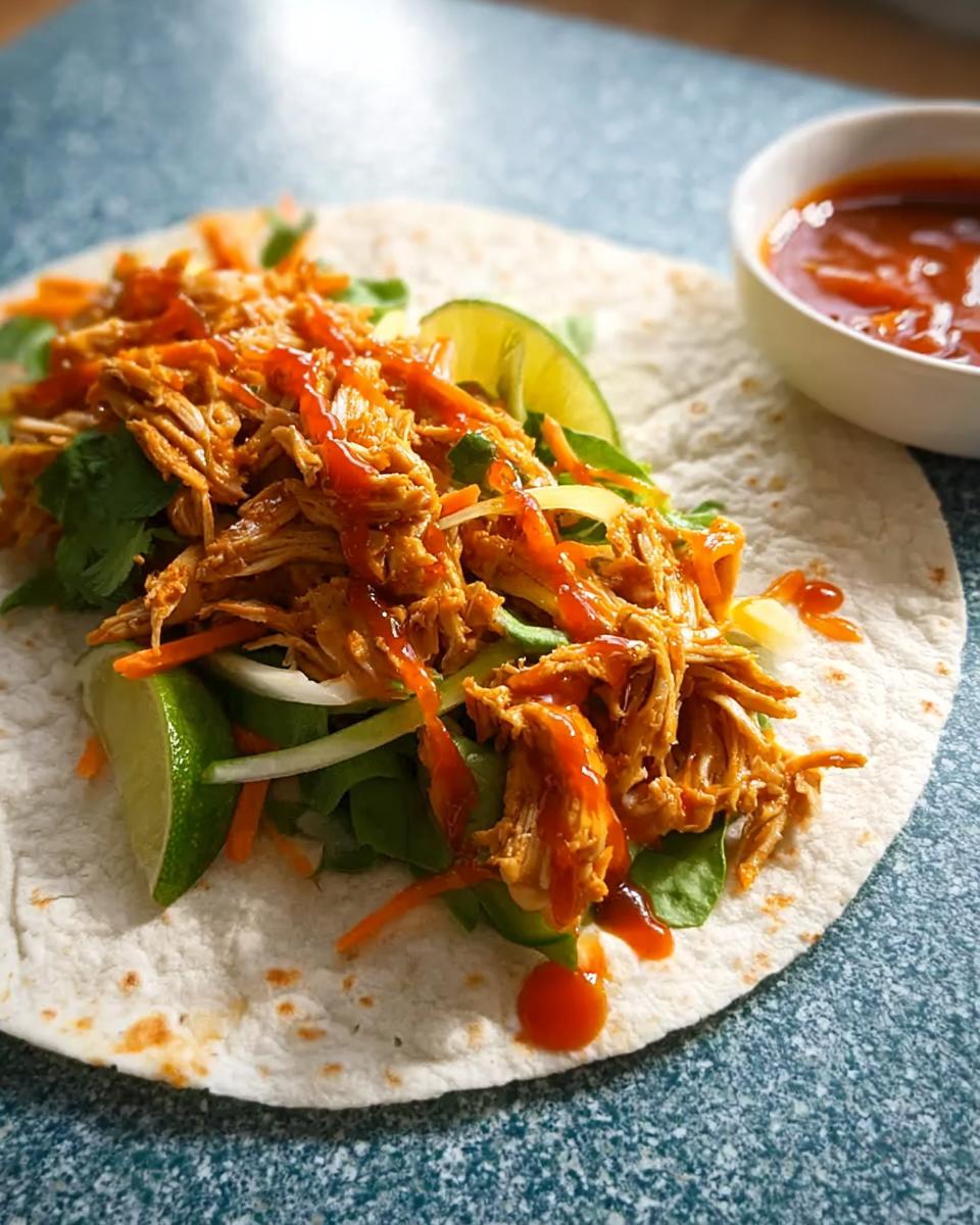 Sweet Chili Chicken Wraps - Other 2