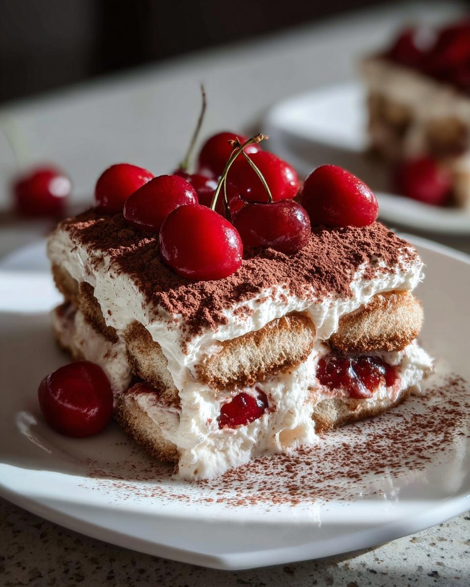Cherry Amaretto Tiramisu - Other 3