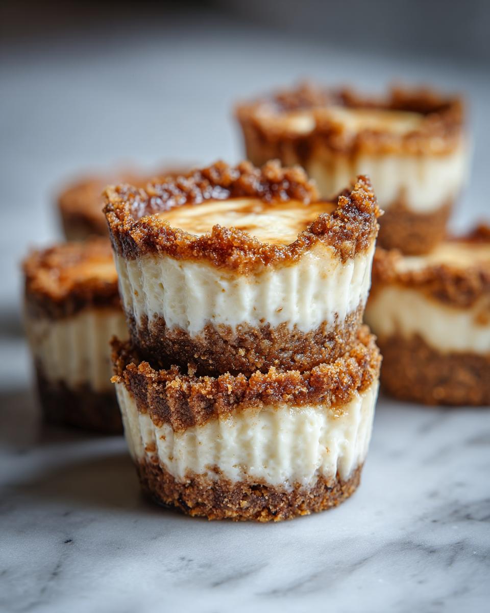 Stack of no-bake cheesecake cups with a graham cracker crust, perfect for Fourth of July desserts.